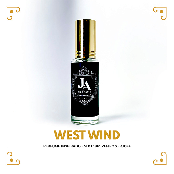West Wind - Perfume Inspirado em XJ 1861 Zefiro Xerjoff Compartilhável