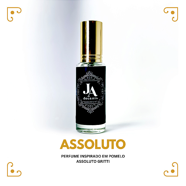 Assoluto perfume inspirado em Pomelo Assoluto Gritti Compartilhável