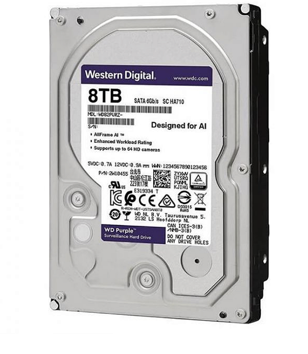 HD Western Digital WD Purple WD84PURZ 8TB 3.5 HD Western Digital WD Purple WD84PURZ 8TB 3.5