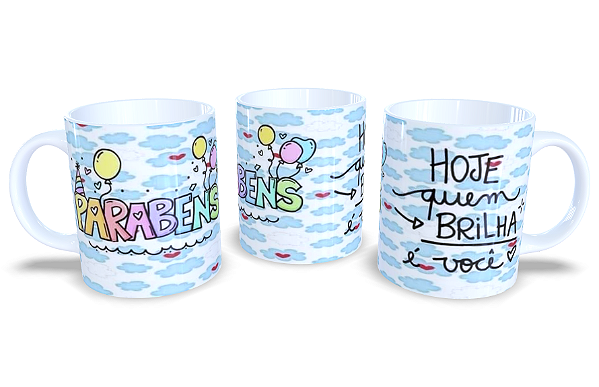 Caneca de Feliz Aniversário