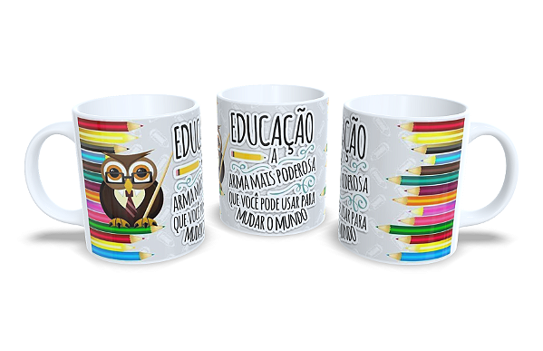 Caneca dia dos professores