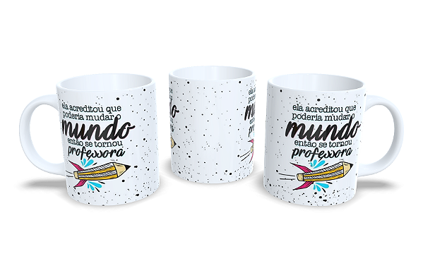 Caneca dia dos professores