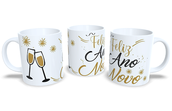 Caneca de Ano Novo