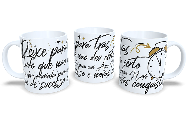 Caneca de Ano Novo