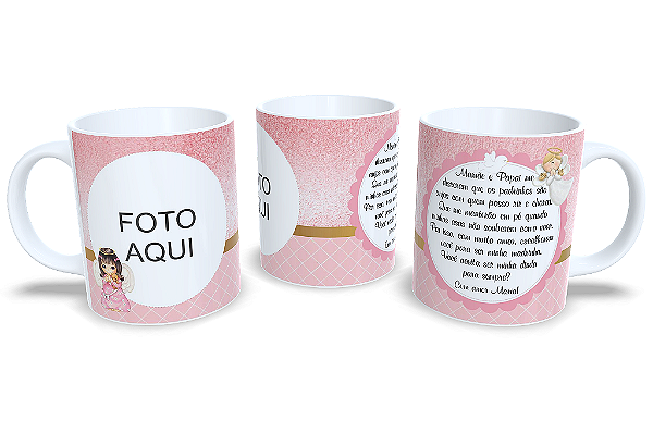 Caneca para Madrinha/Padrinho