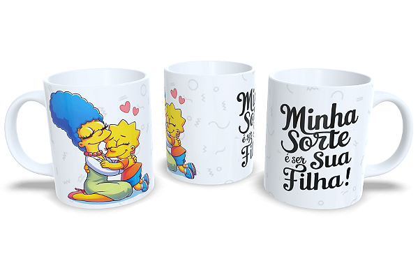 Caneca Dia das Mães - Os Simpsons