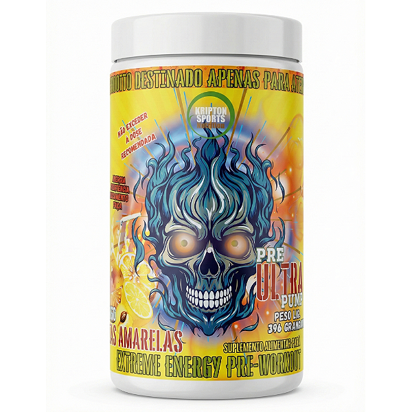 Pré Ultra Pump 396 gramas frutas amarelas