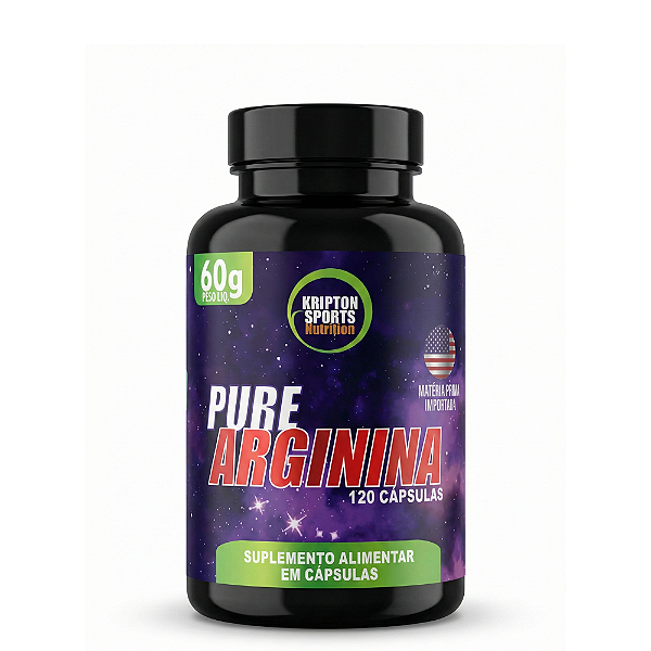 Pure Arginina 120 cápsulas