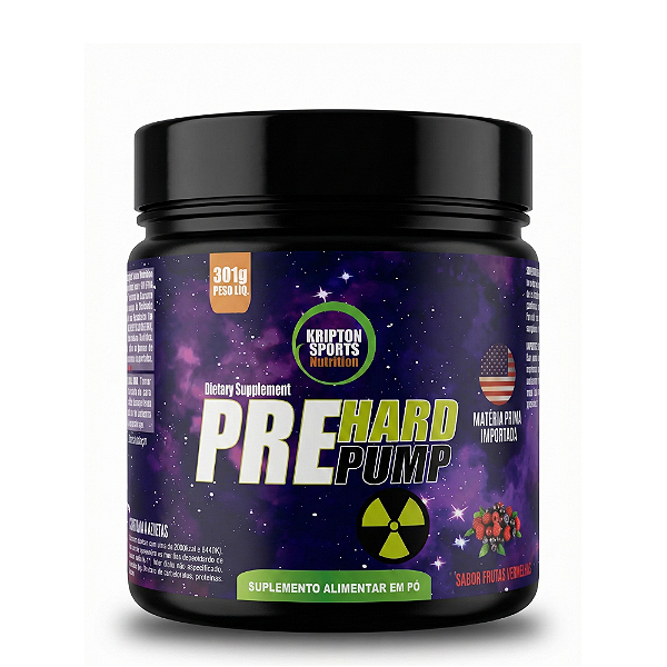 Pré Hard Pump 300g frutas vermelhas
