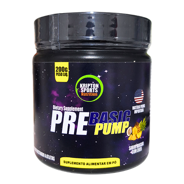 Pré Basic Pump 200g Abacaxi com coco
