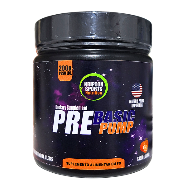 Pré Basic Pump 200g Laranja