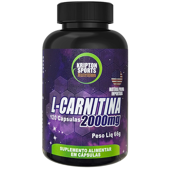 L- Carnitina 2000mg 120 cápsulas