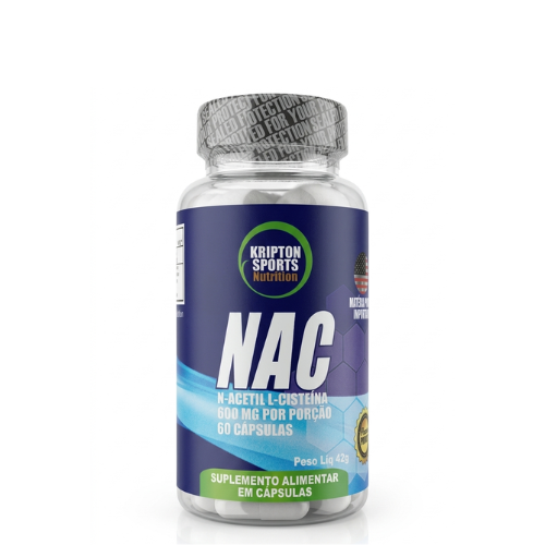 Nac 600mg 60 cápsulas Kripton Sports