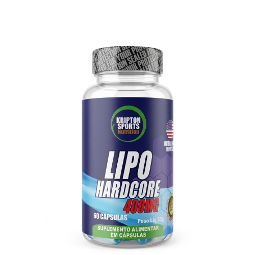 Lipo Hardcore 400mg 60 cápsulas