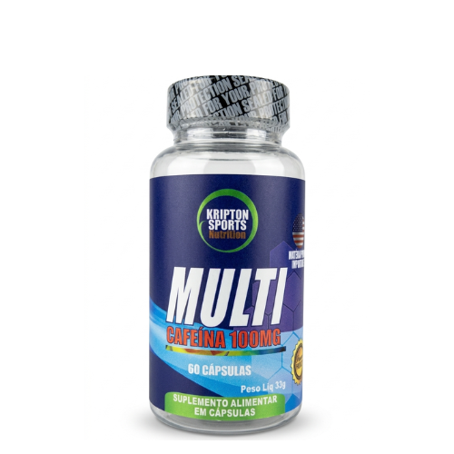 Multi Cafeína 60 cápsulas 30 doses
