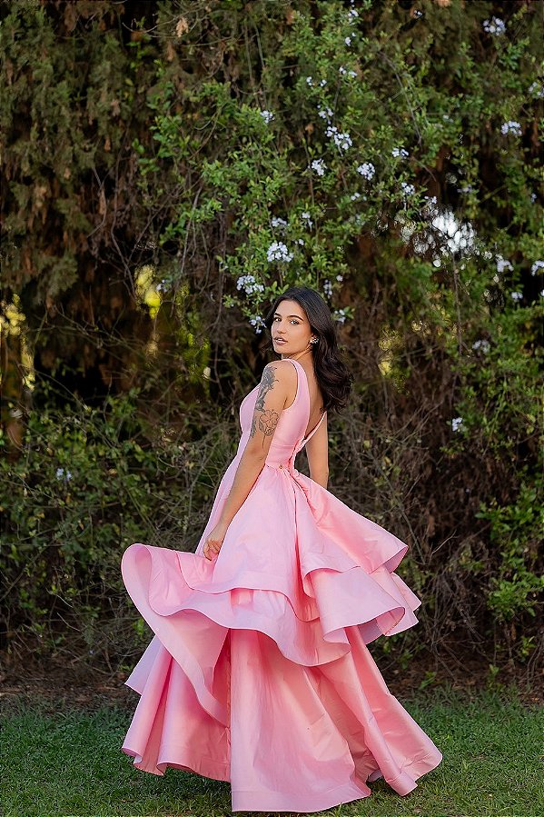 VESTIDO PÉTALAS