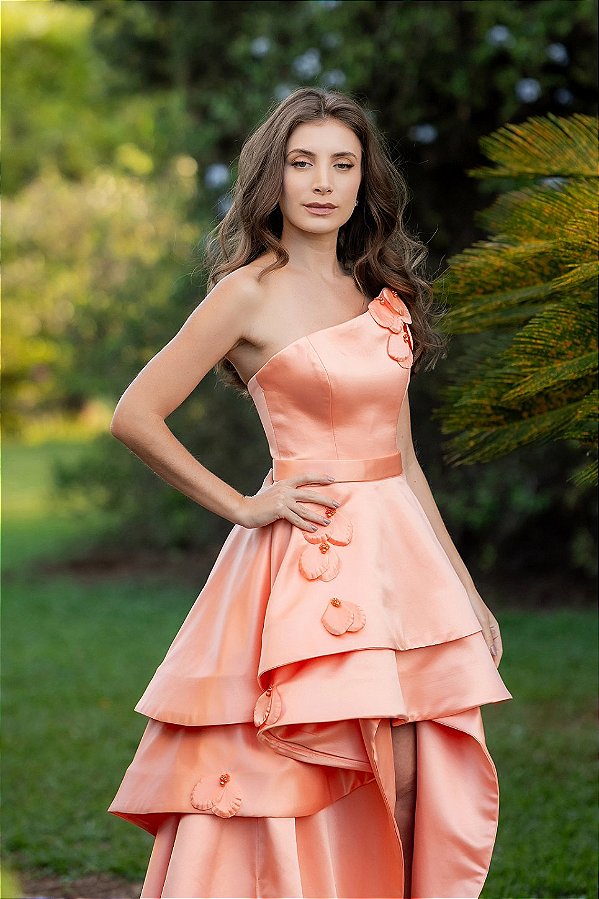 VESTIDO MULLET PÉTALAS