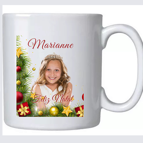 Caneca Natalina Personalizada