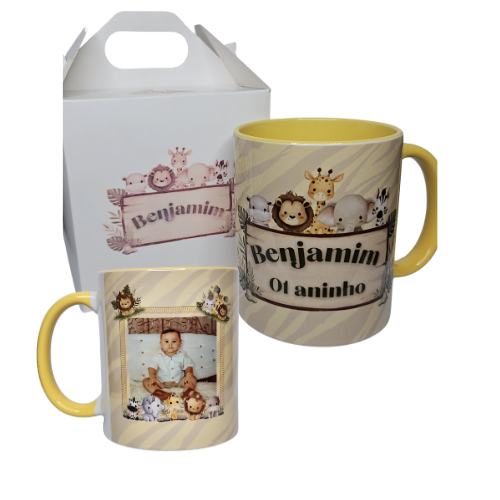 Caneca Aniversário Infantil