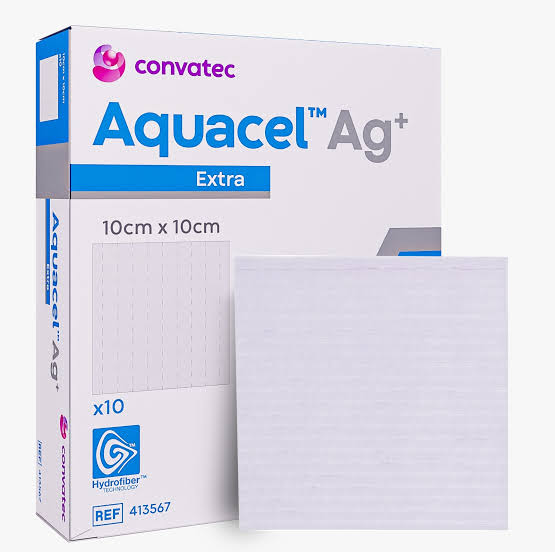 Curativo Aquacel AG + Extra 10cm x 10cm Unidade - Convatec