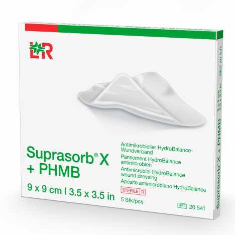 Suprasorb X + Phmb 9cm x 9cm - Curativo Antimicrobiano