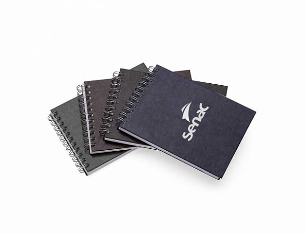 Bloco com Miolo Personalizado - Impressão Preta.