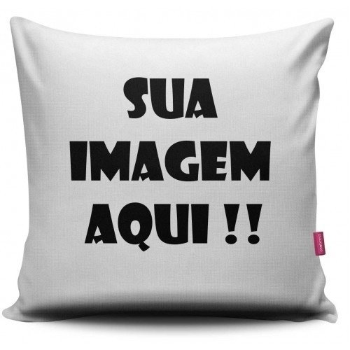Almofadas Personalizadas em Microfibra com Elastano - Frete Grátis.
