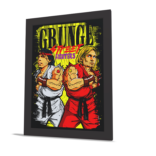 Quadro Decorativo - Nirvana Street - Acrílico 2mm