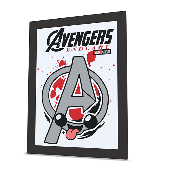 Quadro Decorativo - Coleção Vingadores - Acrílico 2mm