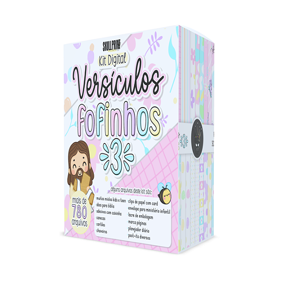 Arquivo - Kit Versículos Fofinhos  Gospel  - Capa é Miolo