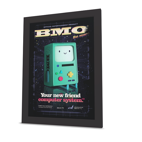 Quadro Decorativo - BMO da Hora da aventura  - Acrílico 2mm