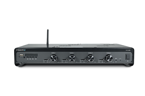Amplificador Frahm Slim 4500 Optical G5 com 4 Canal Independente 480w