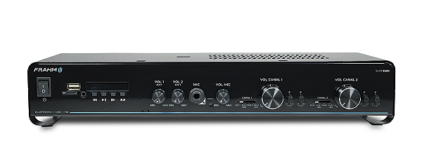 Amplificador Frahm Slim 2500 G5 2 Canais Independente 160w