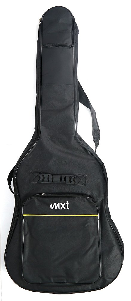 Capa Violão Luxo 5mm Dupla Alça de Mão Ombro e Bolso MX-A05