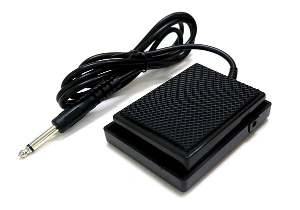Pedal Sustain Compatível para Teclado Piano Yamaha Roland Casio MX-01LT