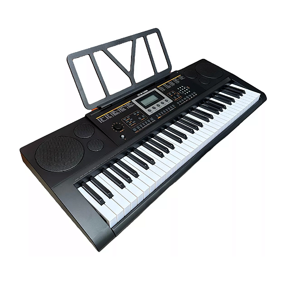 Teclado Musical M-T4500 Mxt 61 Teclas Sensitivas com 500 Timbres e Ritmos