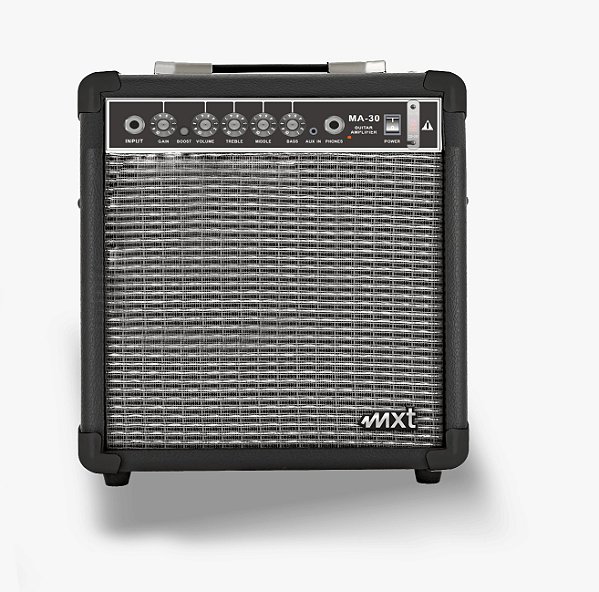 Amplificador para Guitarra e Violão Caixa Cubo Ma-30 com 30w