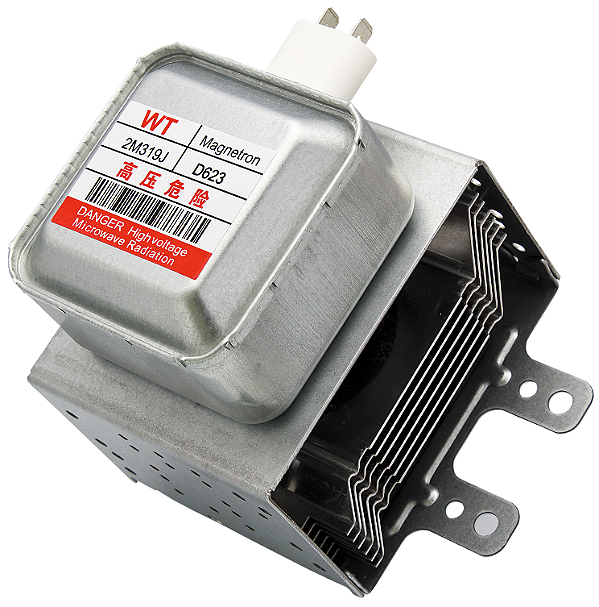 Magnetron para Micro-ondas Compatível com 2M 319J / 219J D623 Suporte com 2 Pernas