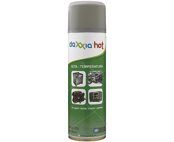 Tinta Spray Daxxia Hot Alta Temperatura 600ºc Secagem Rápida 300ml