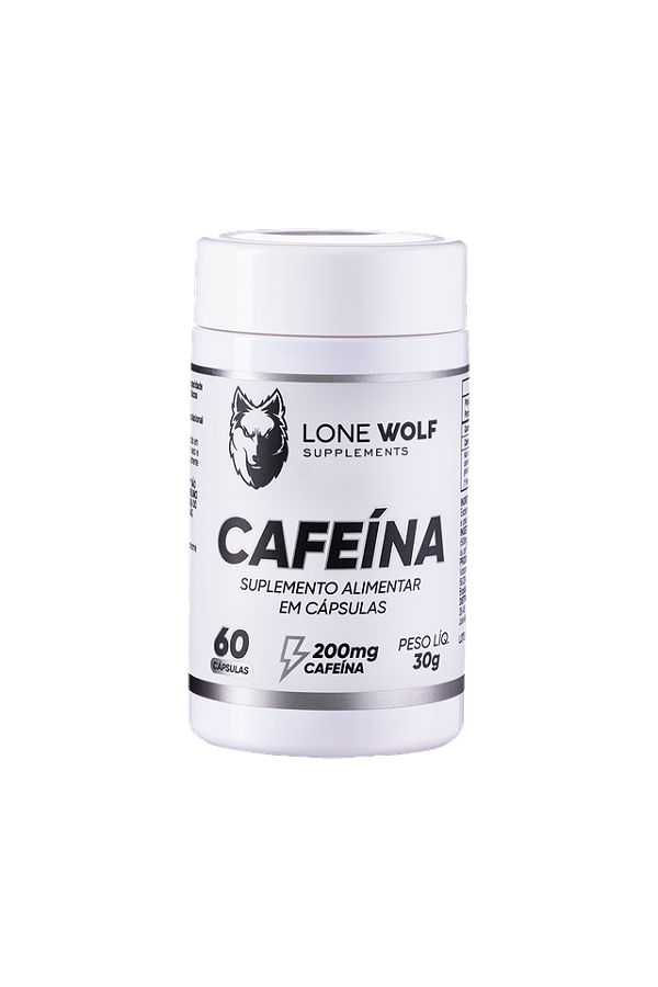 Cafeína 60 caps - Lone Wolf Supplements