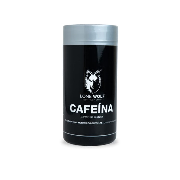 Cafeína 60 caps - Lone Wolf Supplements