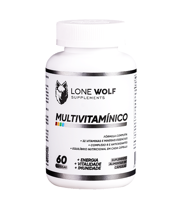 Multivitamínico 60 Cápsulas - Lone Wolf Supplements