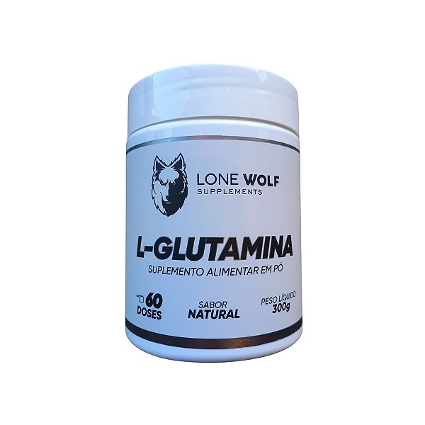 L-Glutamina 300g - Lone Wolf Supplements