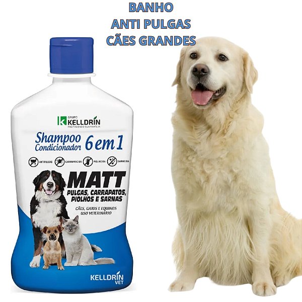 Banho Anti Pulgas Adicional - Cão Grande