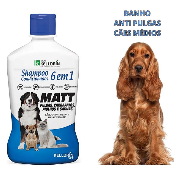 Banho Anti Pulgas Adicional - Cão Médio