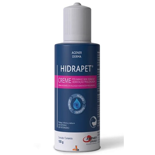 Hidrapet Creme 100g - Creme Hidratante pós banho