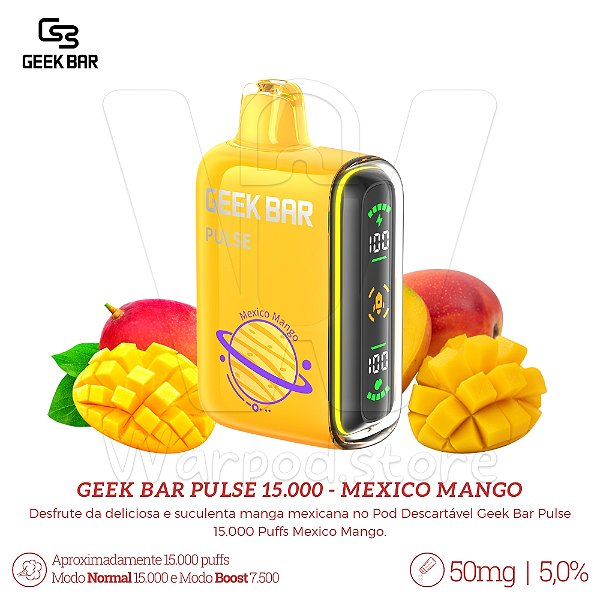 Pod Desc Geek Bar 15.000 - Mexico Mango