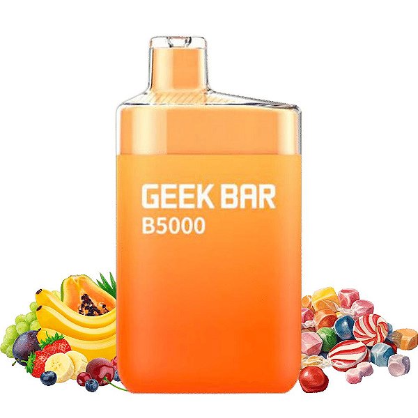 Pod Desc Geek Bar B 5.000 - Tropical Rainbow Blast