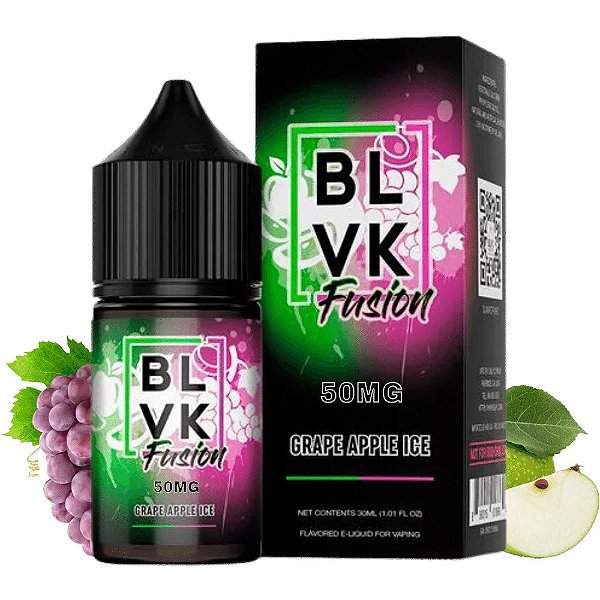 Nic Salt Blvk Fusion 30ml / 50mg - Grape Apple Ice