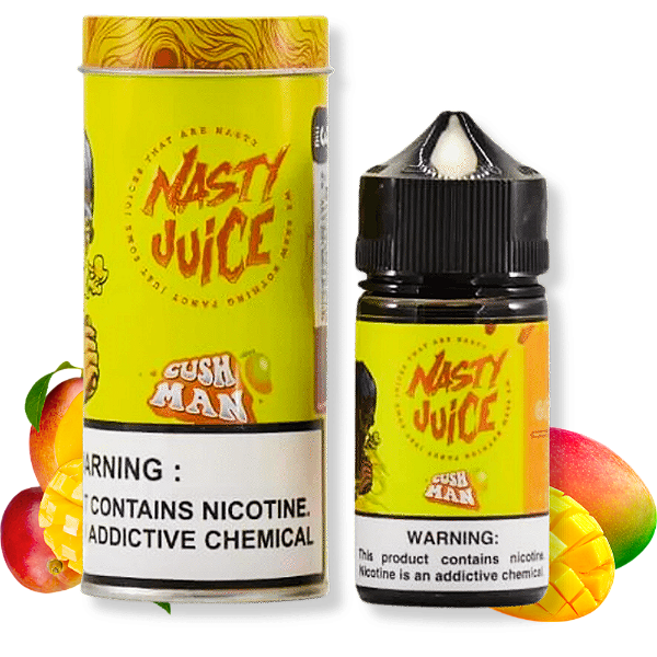 Juice Nasty Cush man 60ml / 3mg - Low Mint Mango